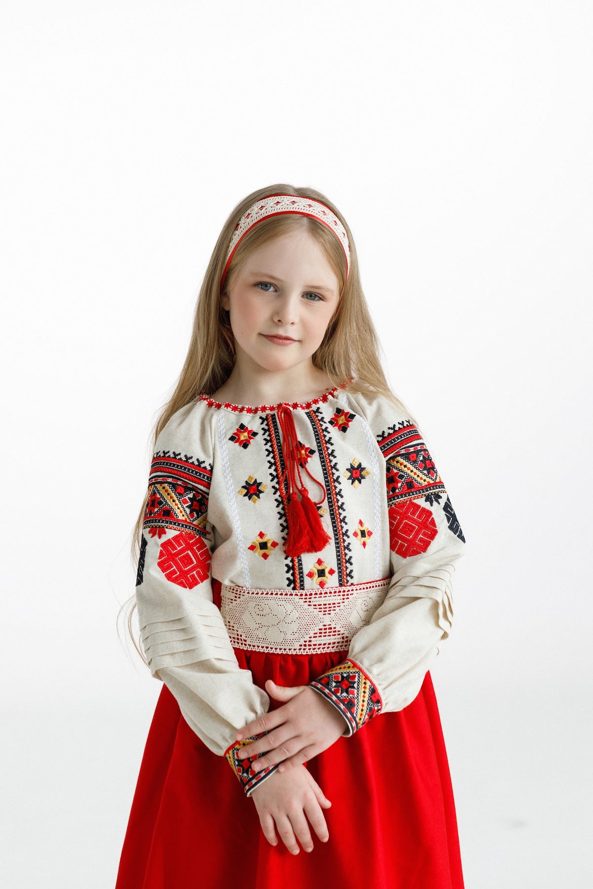 Дитяча вишиванка для дівчинки «Вінниччина»