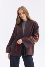 Пальто жіноче з орнаментом