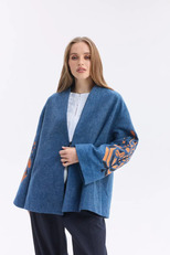 Пальто жіноче з орнаментом