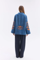 Пальто жіноче з орнаментом